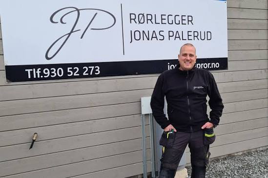 Bilde fra RØRLEGGER JONAS PALERUD AS i Løten