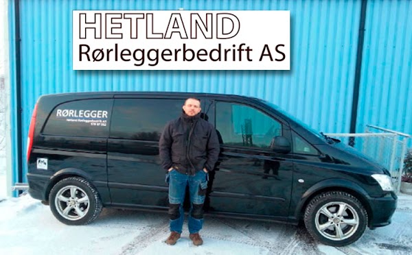 Bilde fra HETLAND RØRLEGGERBEDRIFT AS i Fjerdingby